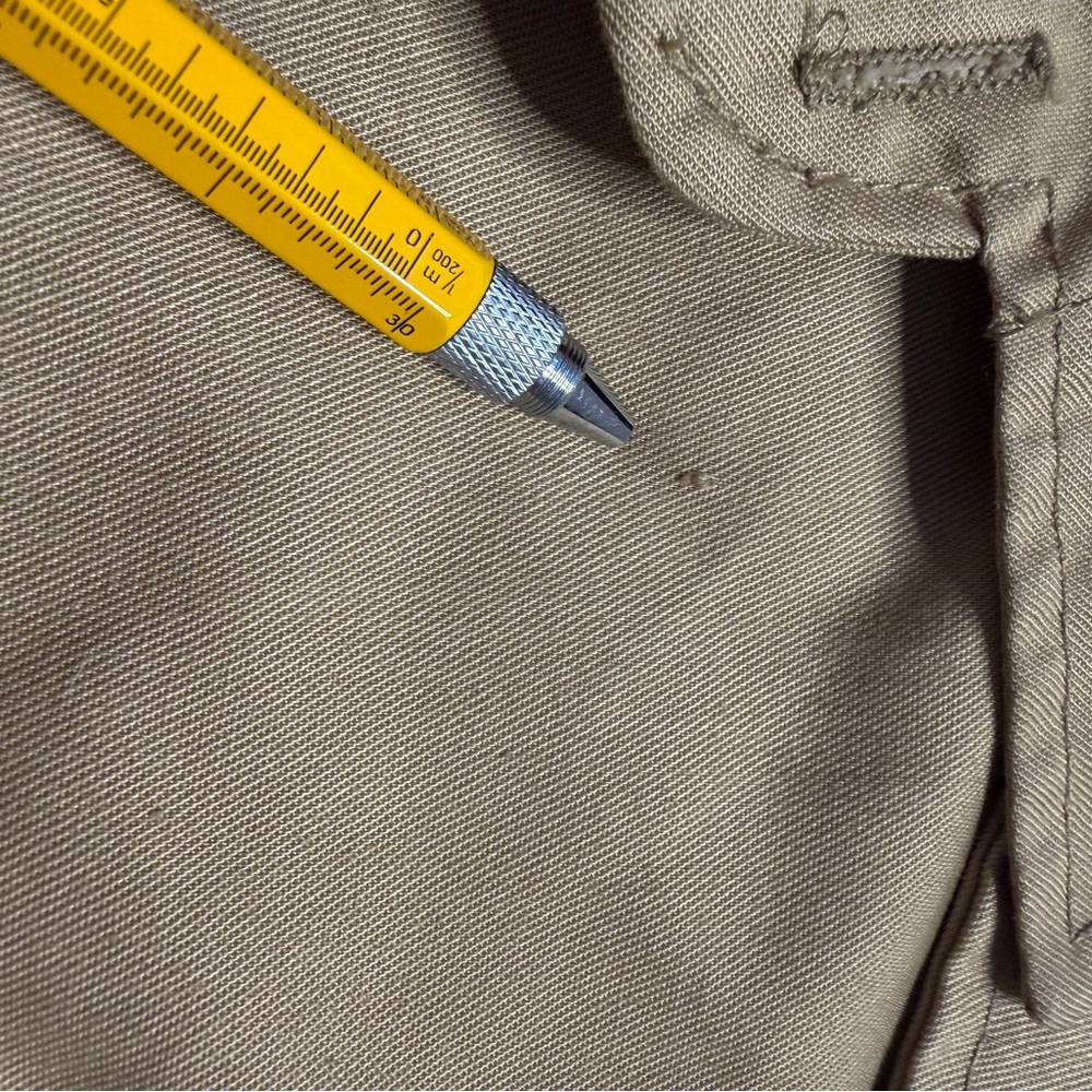 Vintage SAFTBAK Belted Hunting Jacket Medium Tan Safari Utility Coat USA - Picture 9 of 16